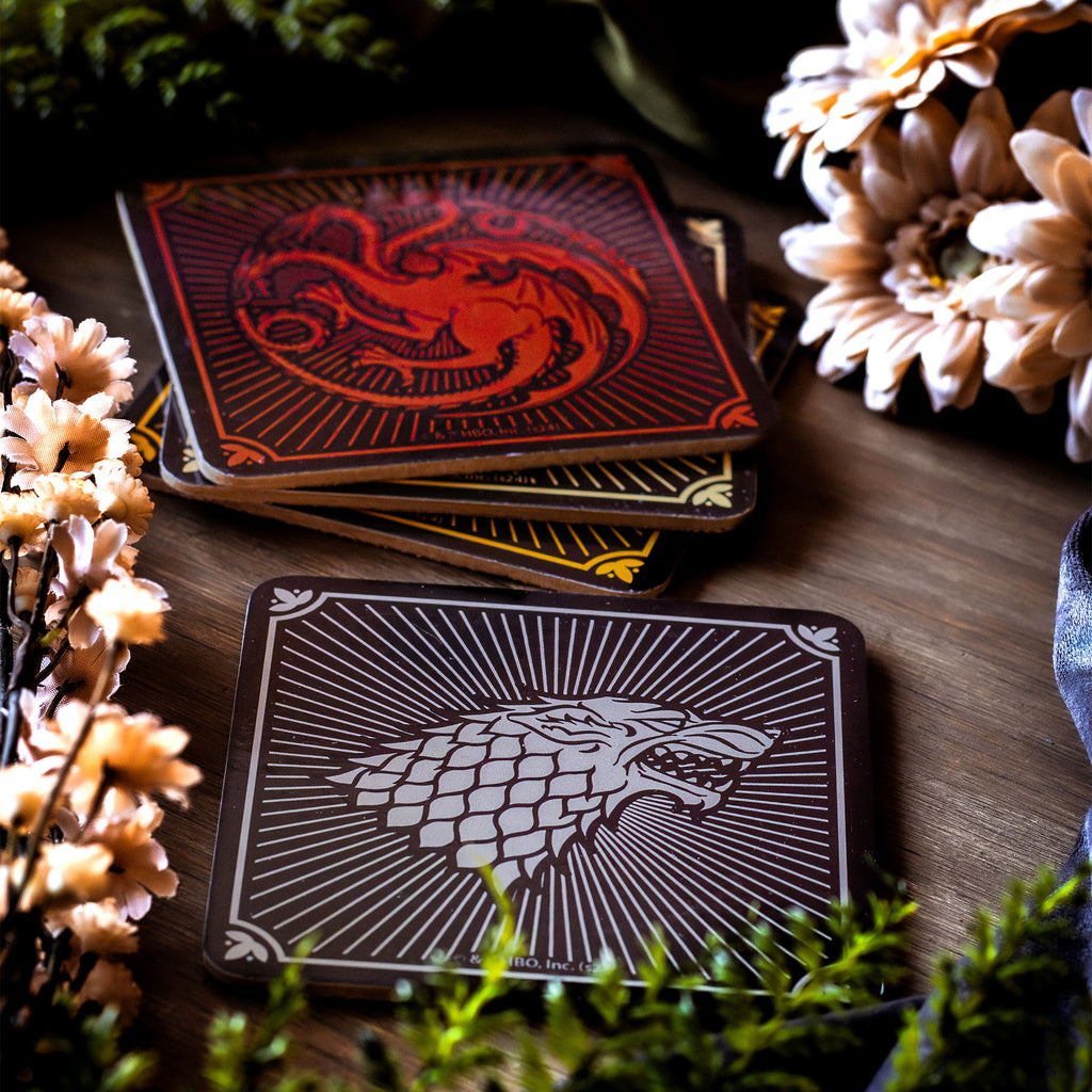 Product image Game of Thrones - House Crests Coaster Set of 4