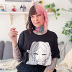 Product image Character T-Shirt for Frieren fans black