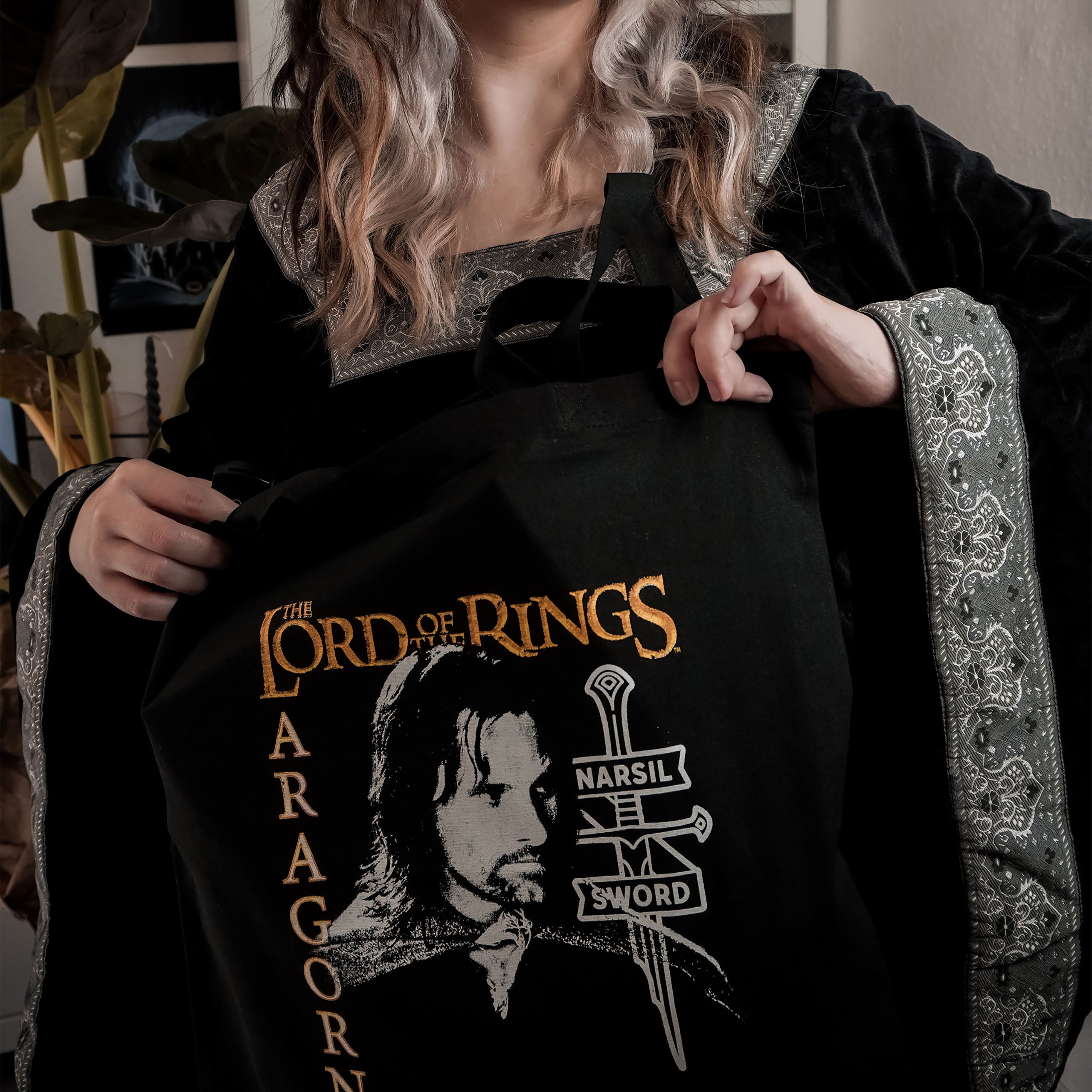 Product image The Lord of the Rings - Aragorn jute bag black