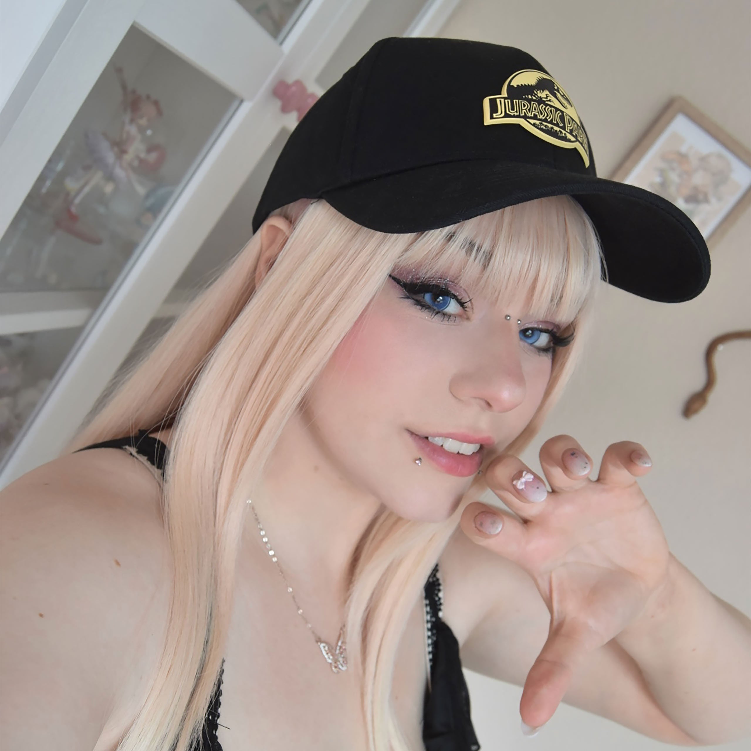 Product image Jurassic Park - Metal Logo Baseball Cap