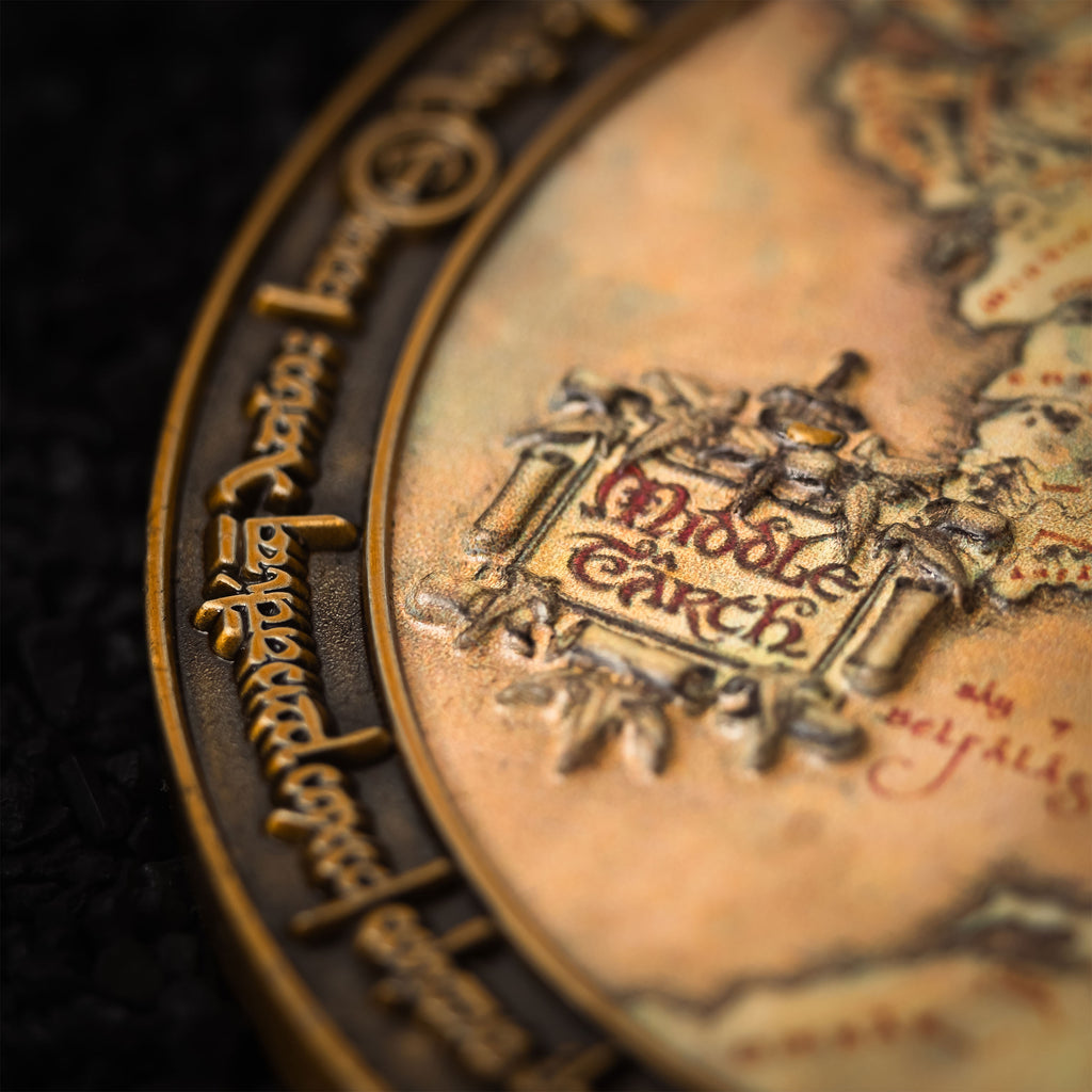 Product image The Lord of the Rings - Middle-earth Map Limited Edition Collectible Coin