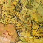 Product image The Lord of the Rings - Middle-earth Map Coasters Set of 12
