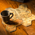 Product image The Lord of the Rings - Middle-earth Map Coasters Set of 12