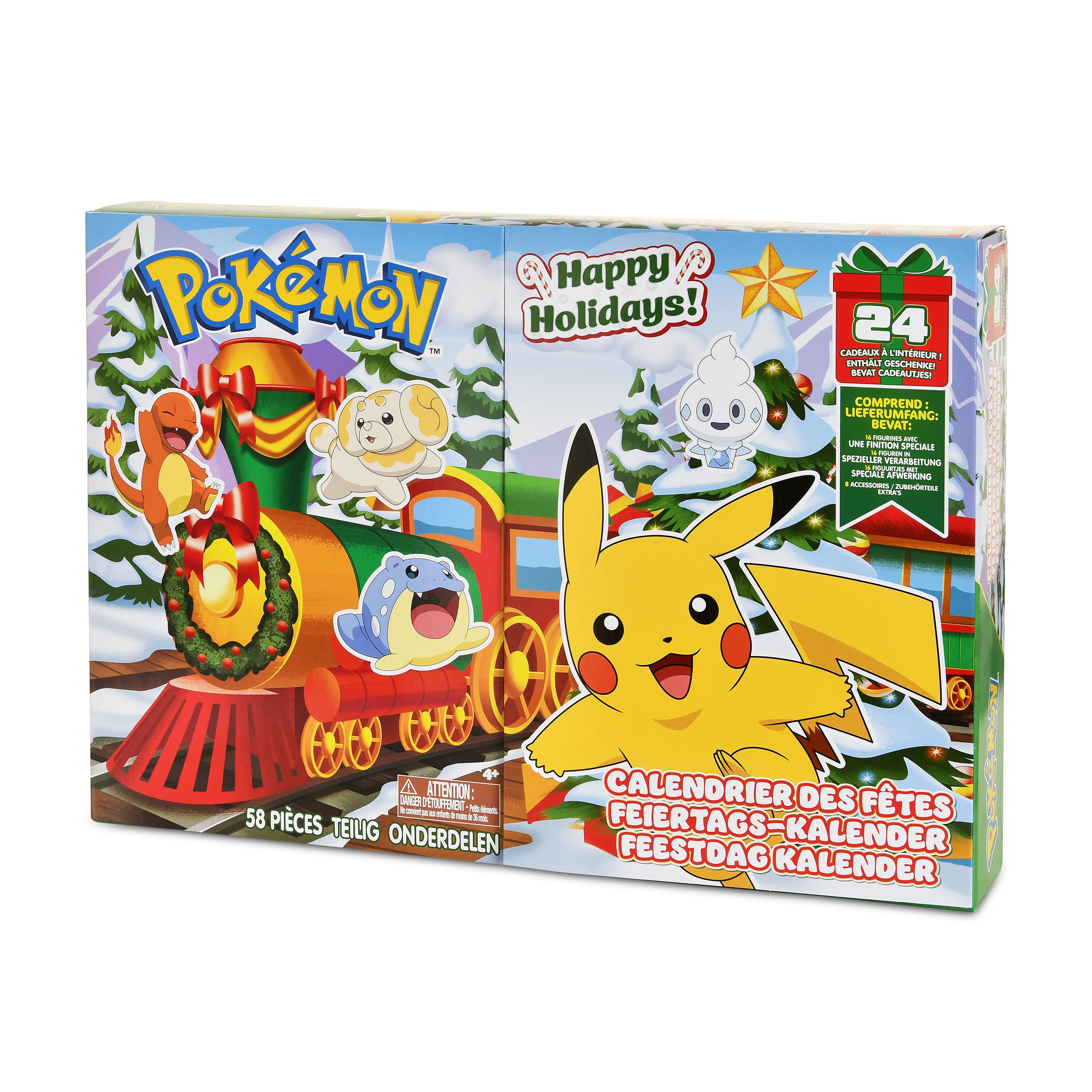 Product image Pikachu Happy Holidays Advent Calendar - Pokemon
