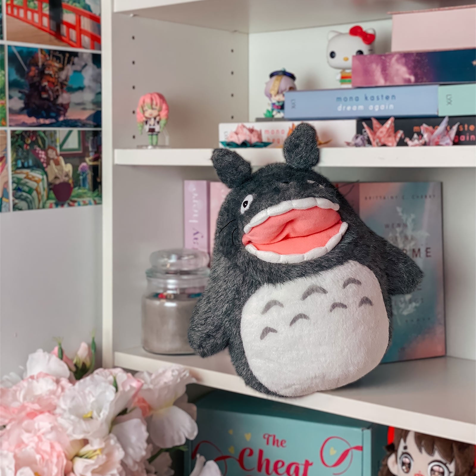 Product image Happy Totoro Plush Figure grey