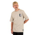 Product image Attack on Titan - Group Oversize T-Shirt beige