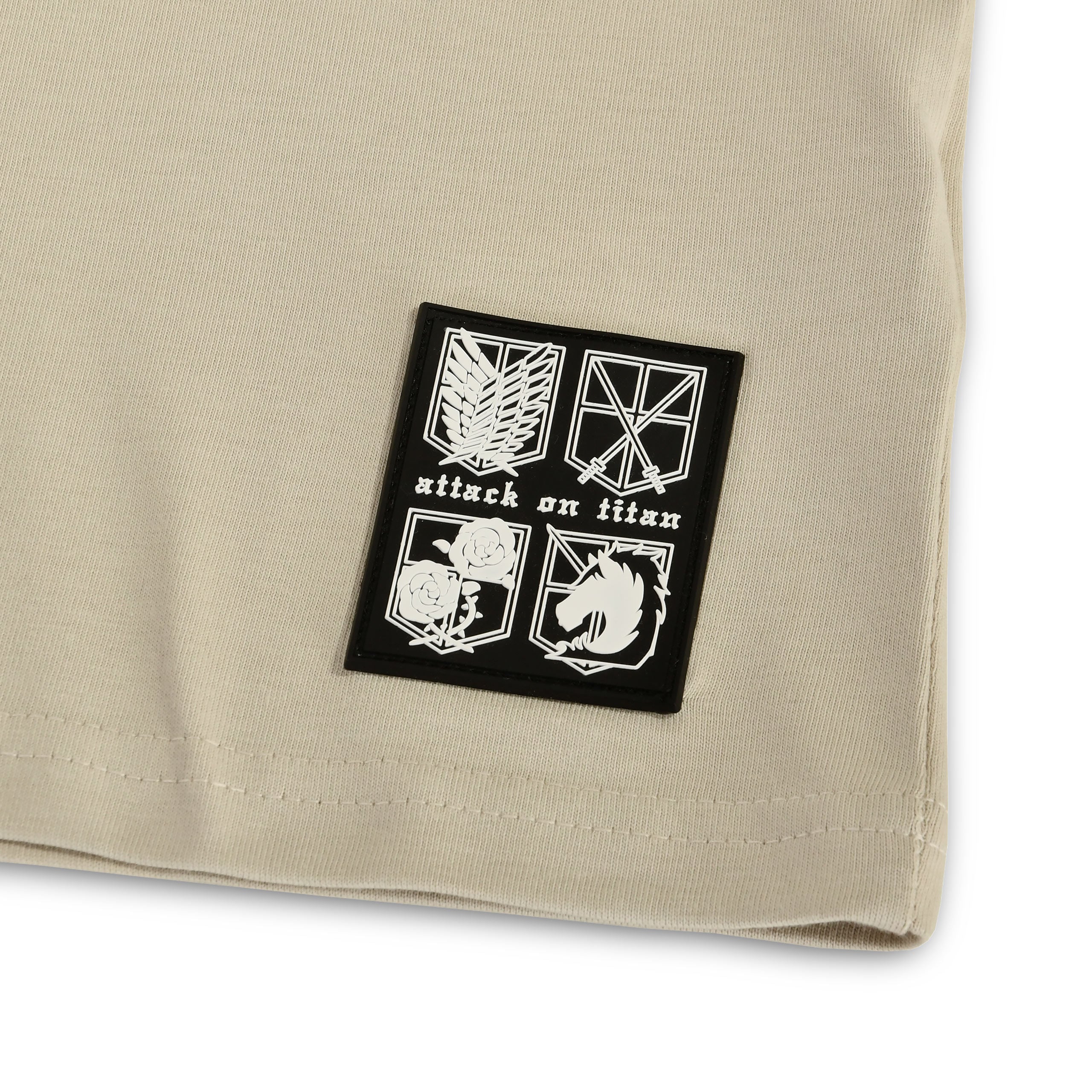 Product image Attack on Titan - Group Oversize T-Shirt beige