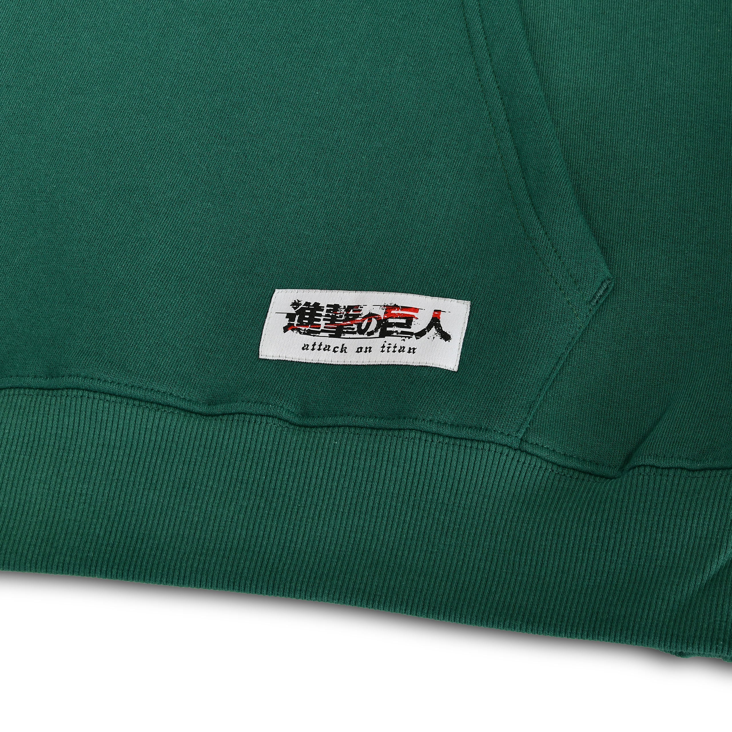Product image Scout Symbol Military Hoodie Green - Attack on Titan