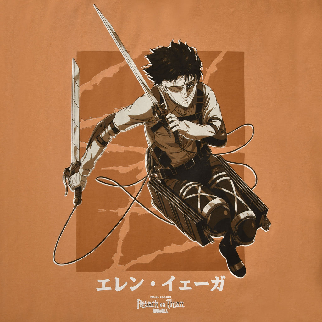 Product image Attack on Titan - Levi Oversize T-Shirt Orange