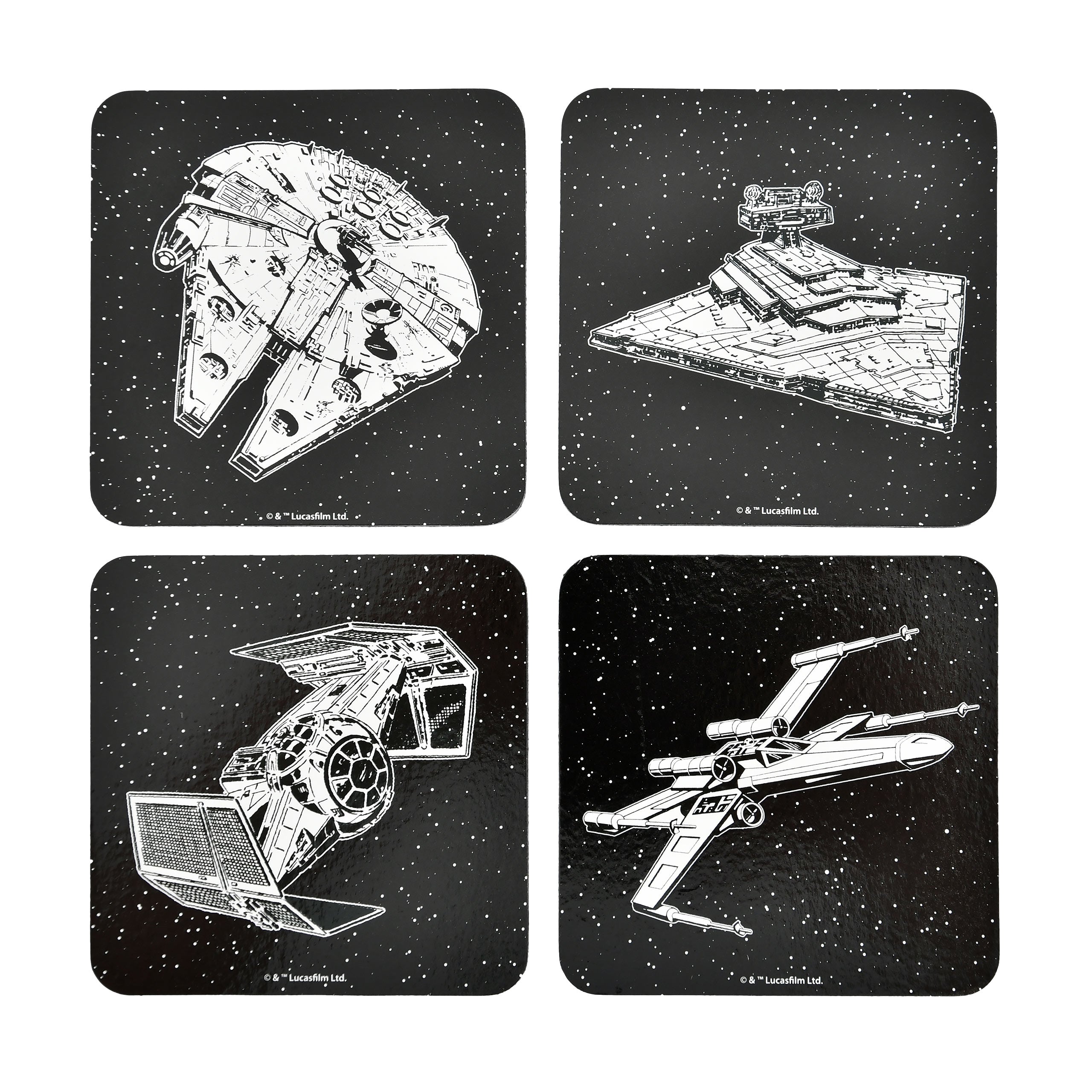 Product image Star Wars - Spaceship Coaster Set