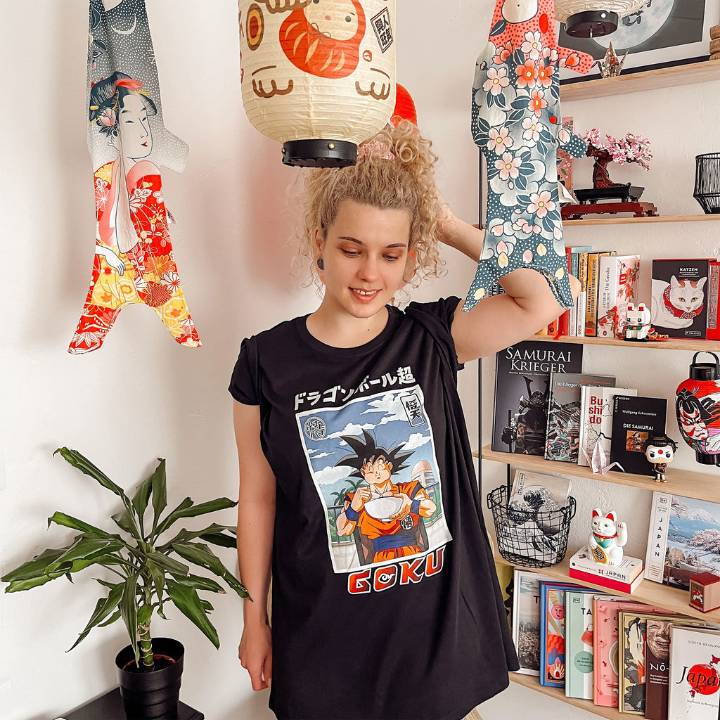 Product image Dragon Ball - Goku Eat T-Shirt Black
