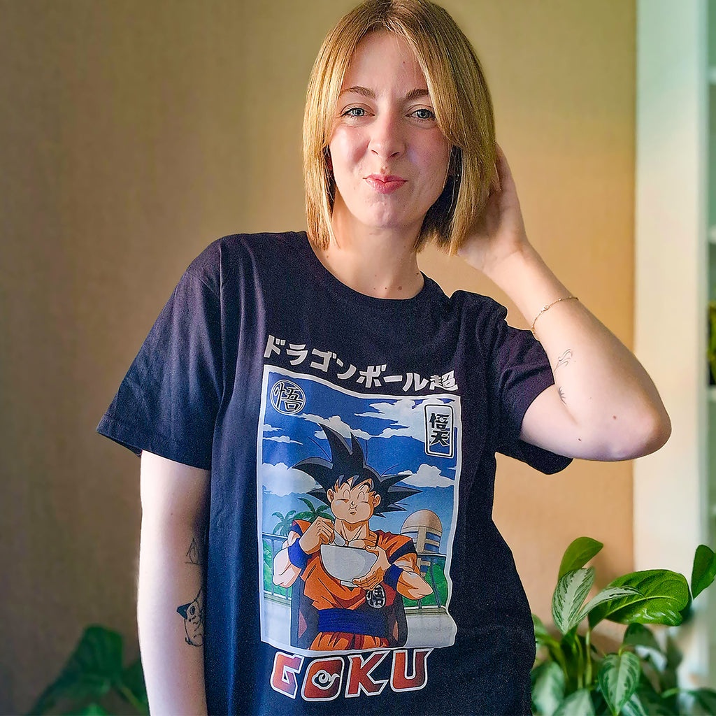 Product image Dragon Ball - Goku Eat T-Shirt Black