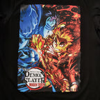 Product image Demon Slayer - Rengoku vs. Akaza T-Shirt Black