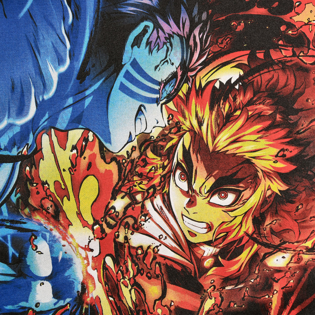 Product image Demon Slayer - Rengoku vs. Akaza T-Shirt Black