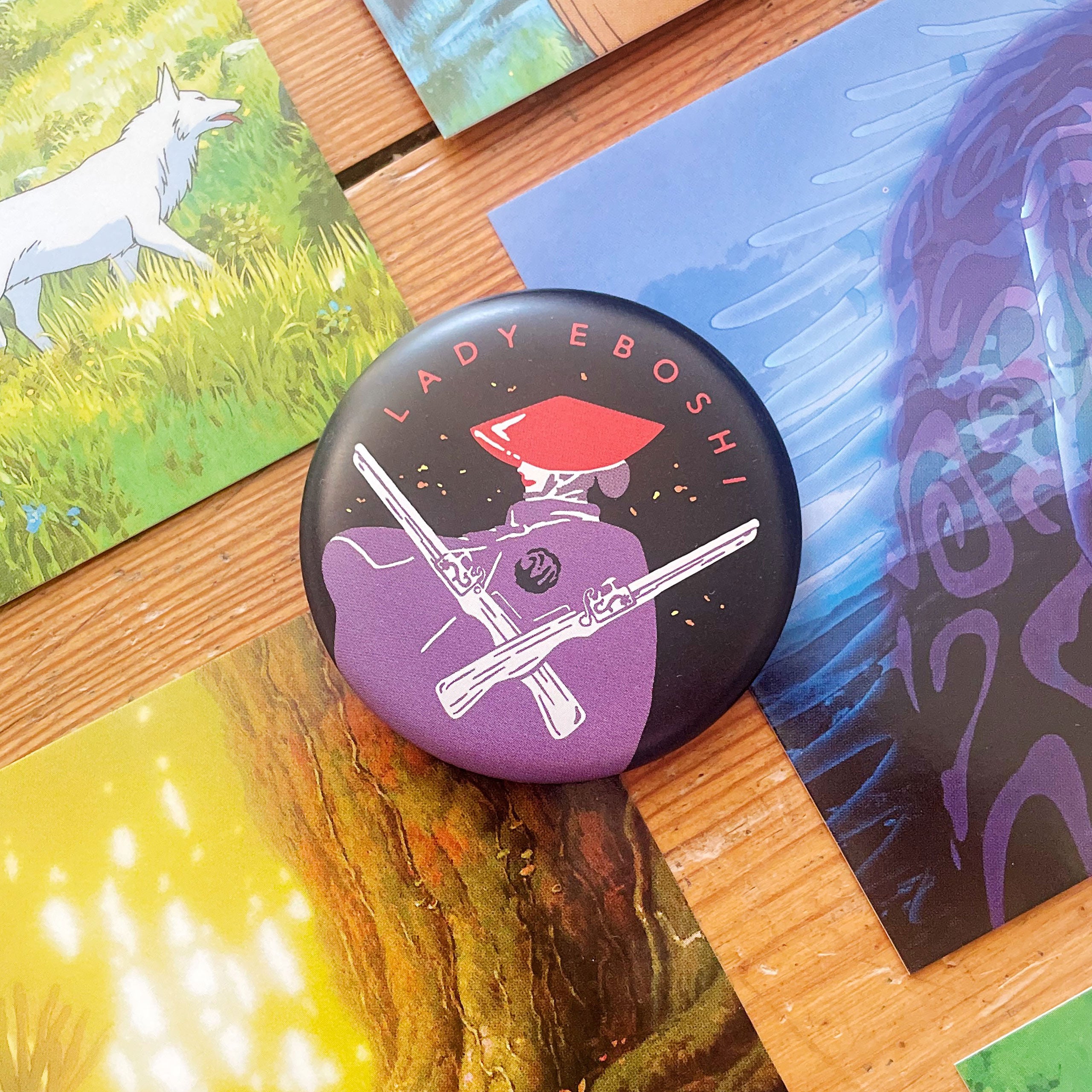 Product image Princess Mononoke Mystery Button