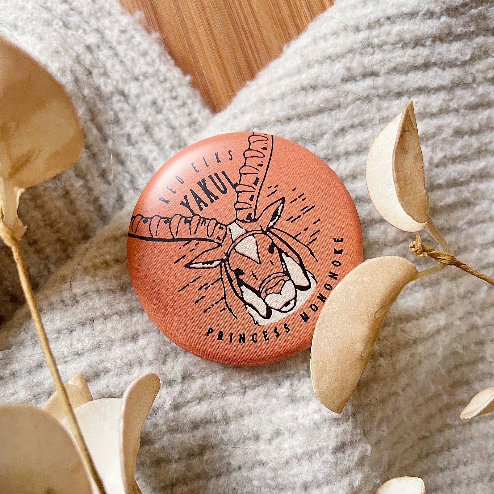 Product image Princess Mononoke Mystery Button