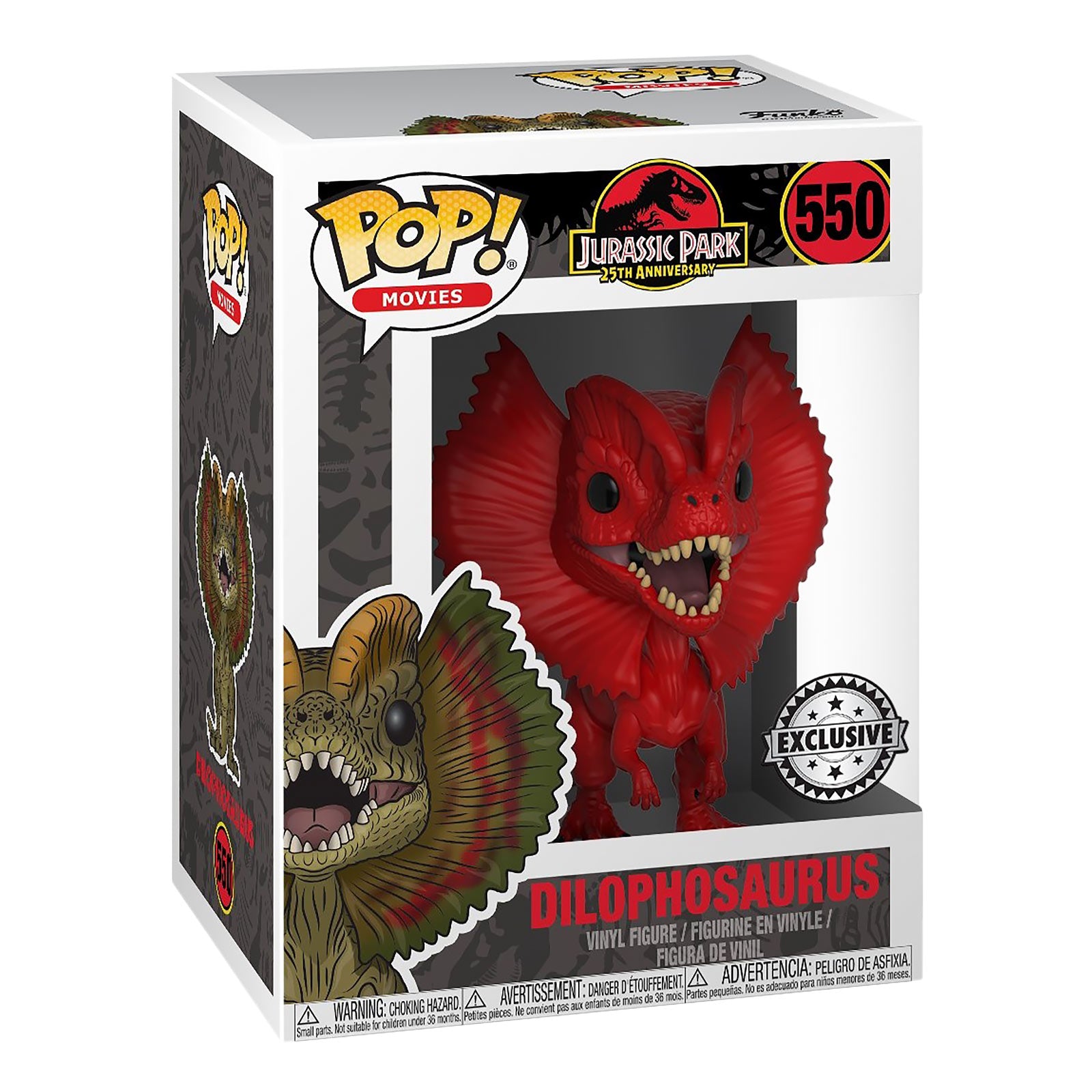 Product image Jurassic Park - Dilophosaurus Red Funko Pop Figure