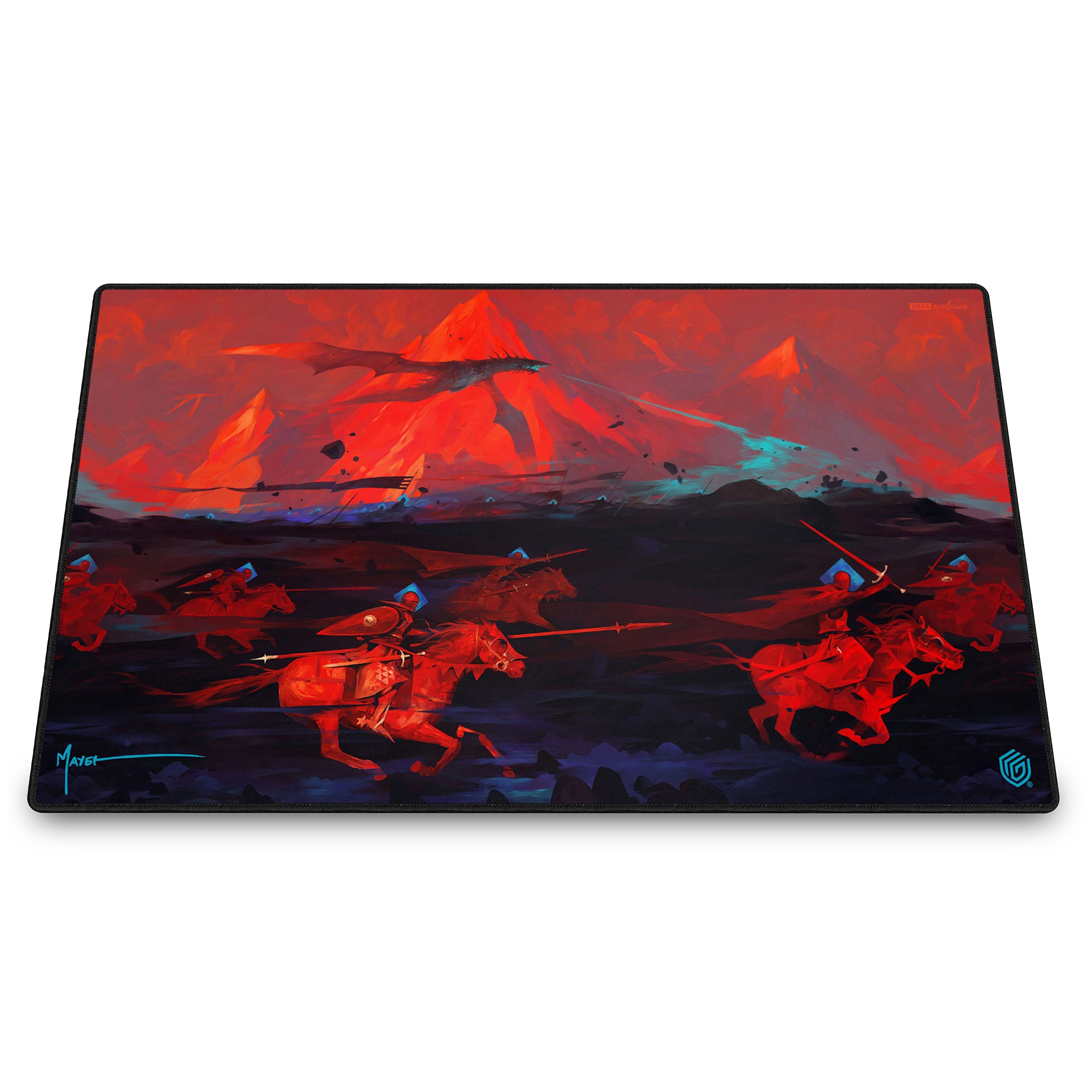 Product image Playmat Ultimate Guard - Dominik Mayer: Crowned With Fire