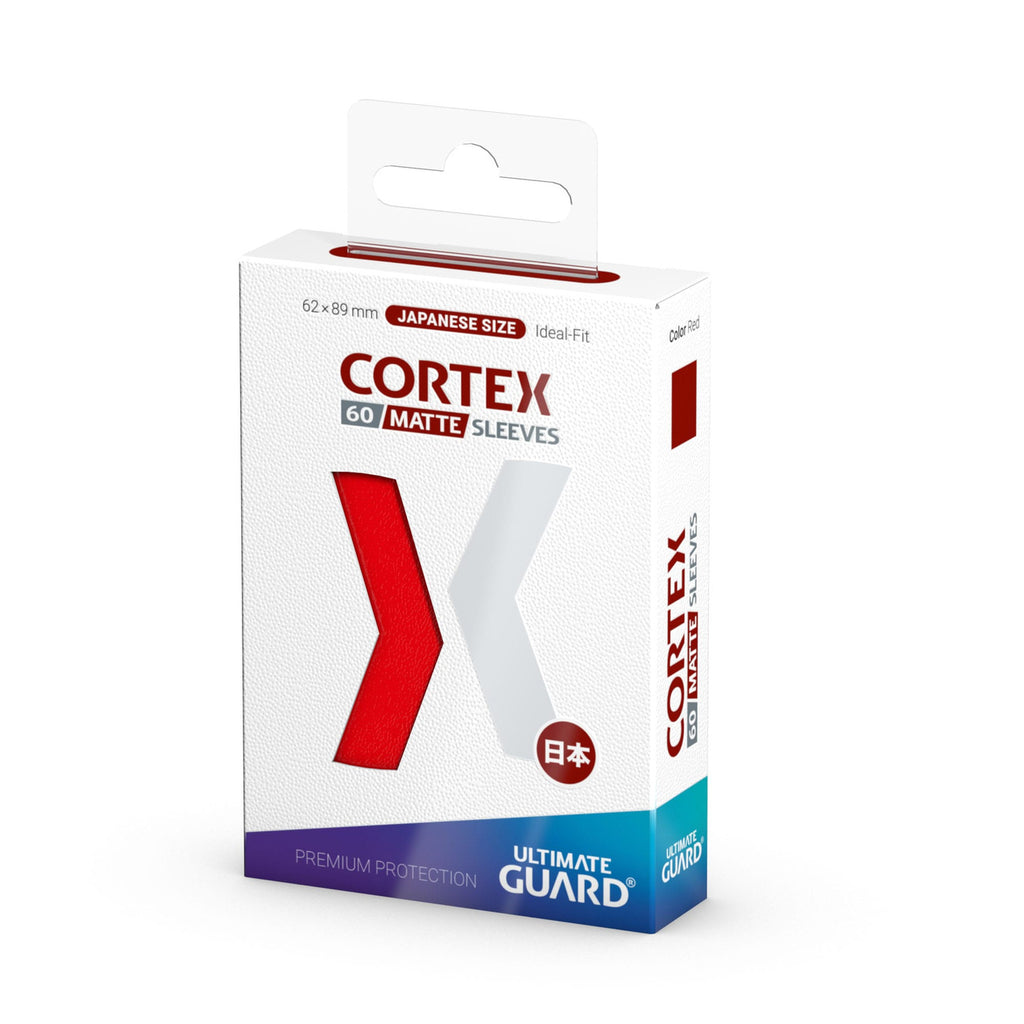 Product image Cortex Card Sleeves Matte Red 60-Pack Ultimate Guard for TCG Japanese Size