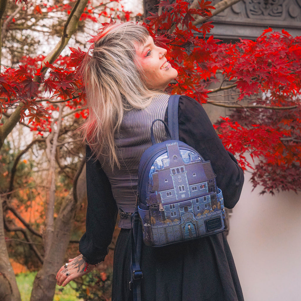 Product image Wednesday - Nevermore Academy Glow in the Dark Mini Backpack