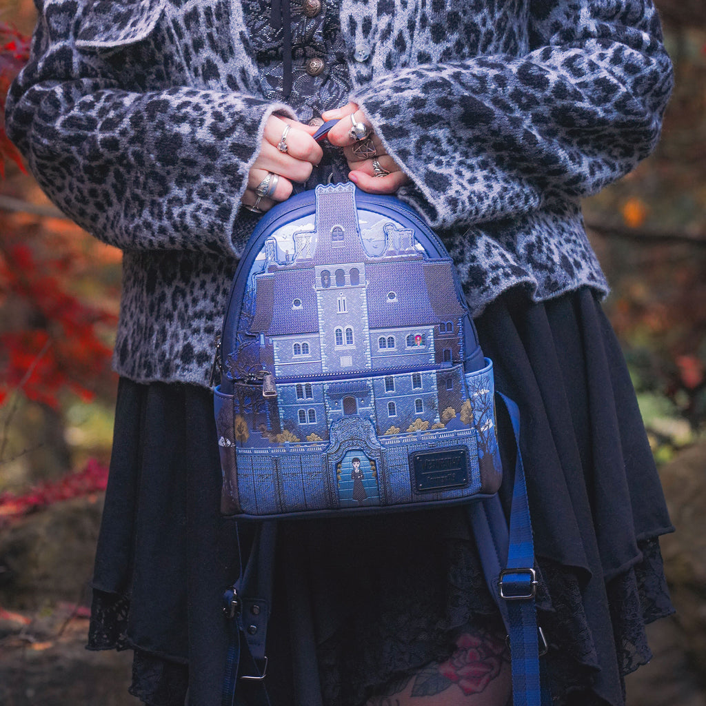 Product image Wednesday - Nevermore Academy Glow in the Dark Mini Backpack