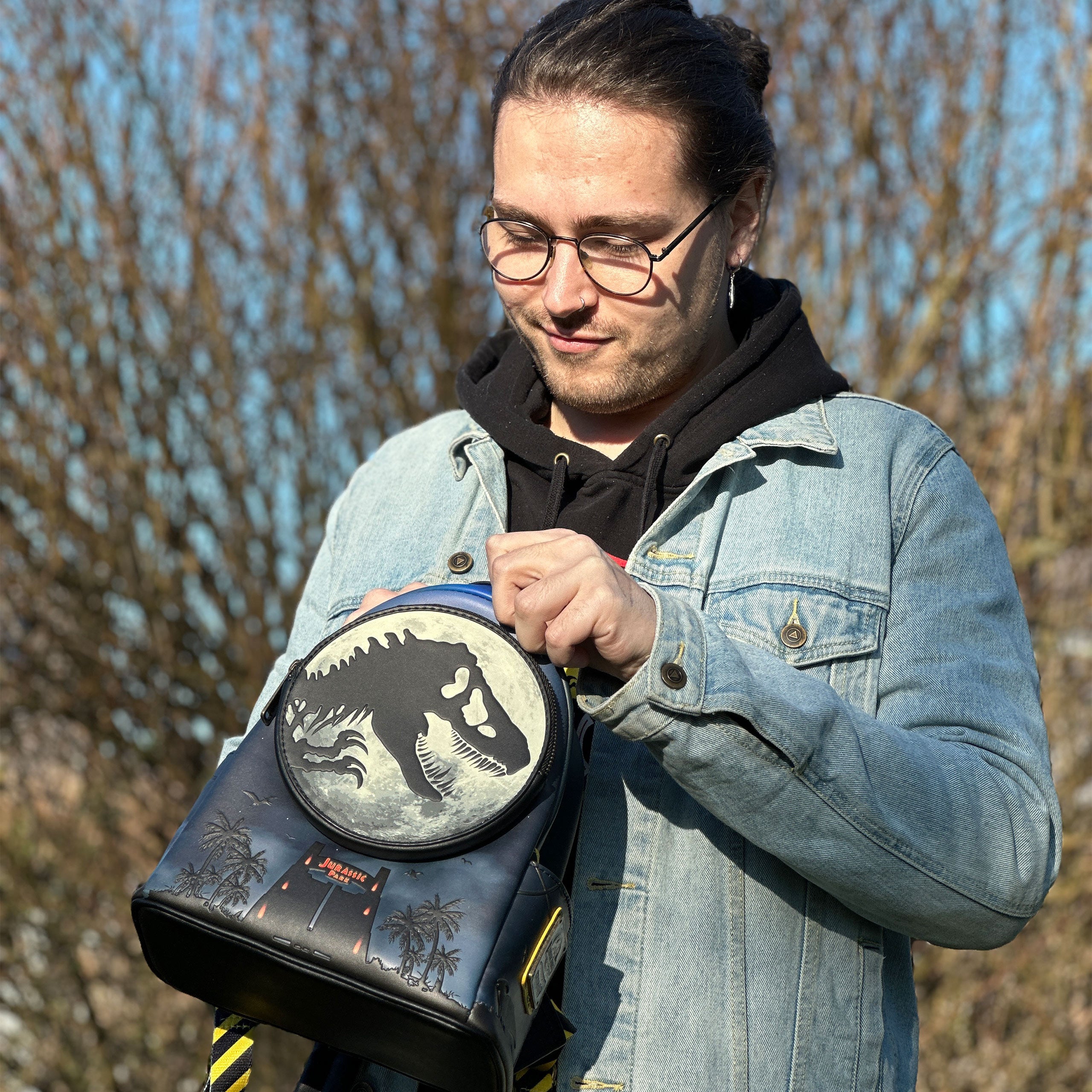 Product image Jurassic Park - 30th Anniversary Dino Moon Glow in the Dark Mini Backpack