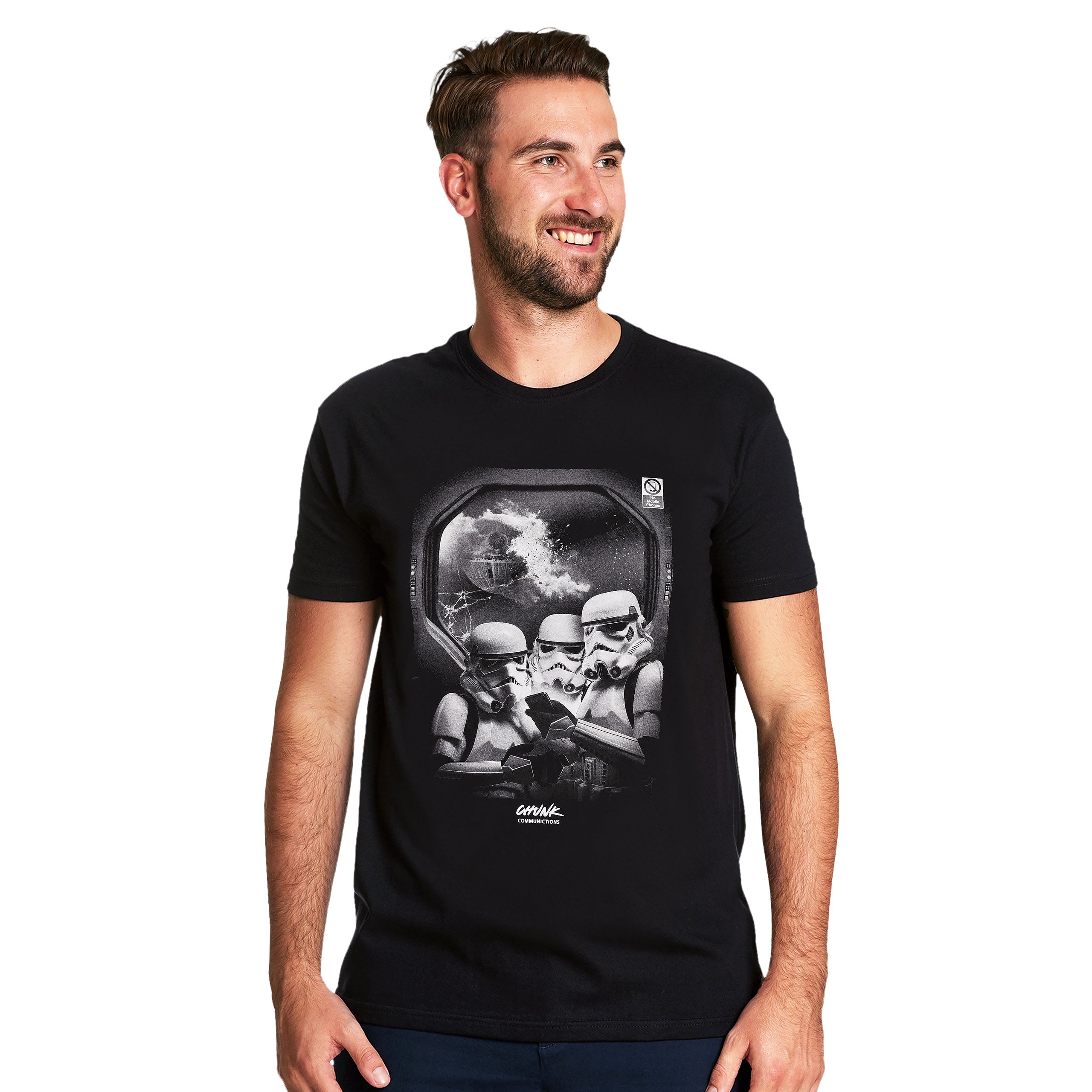 Product image No Phones! T-Shirt for Star Wars Fans black