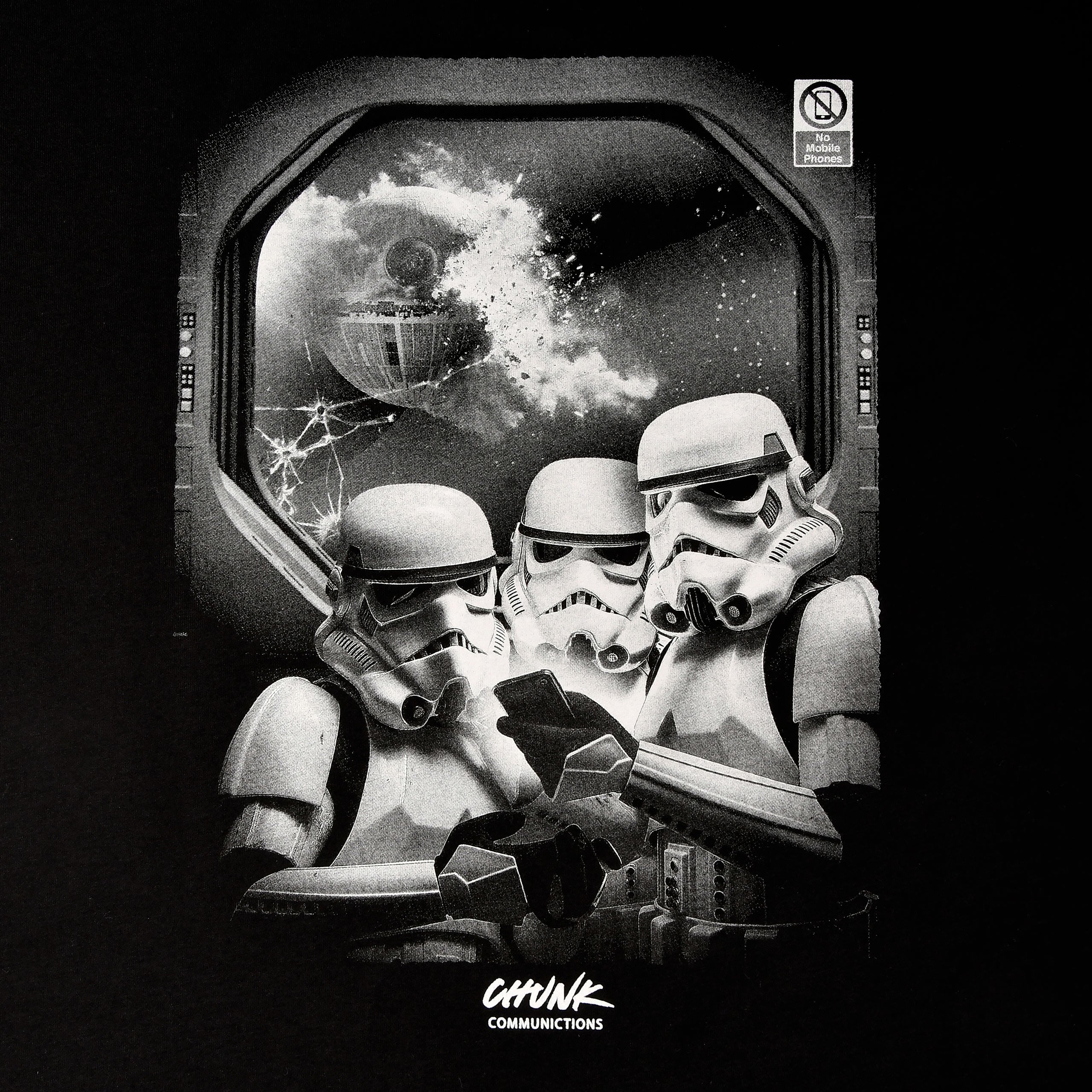 Product image No Phones! T-Shirt for Star Wars Fans black