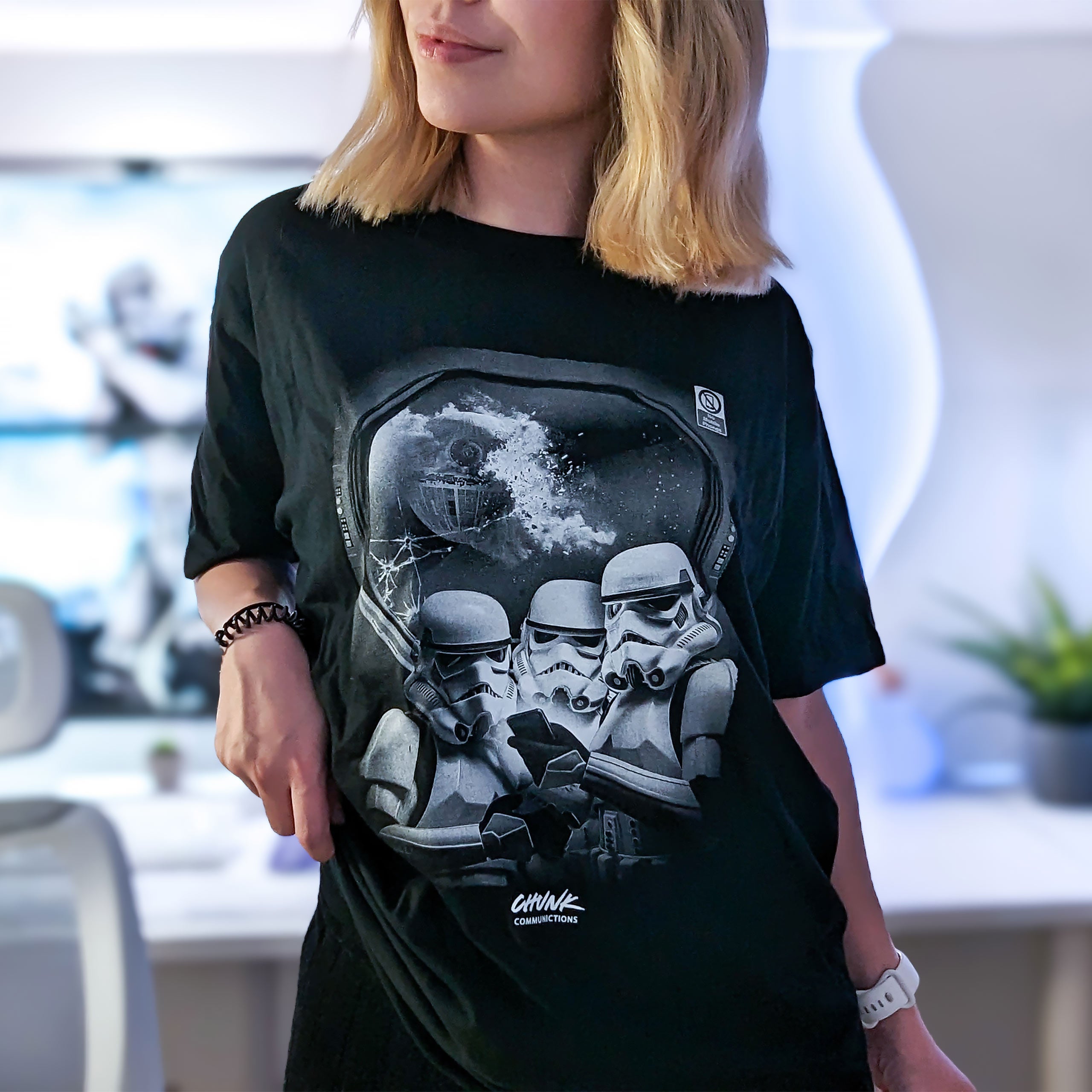 Product image No Phones! T-Shirt for Star Wars Fans black