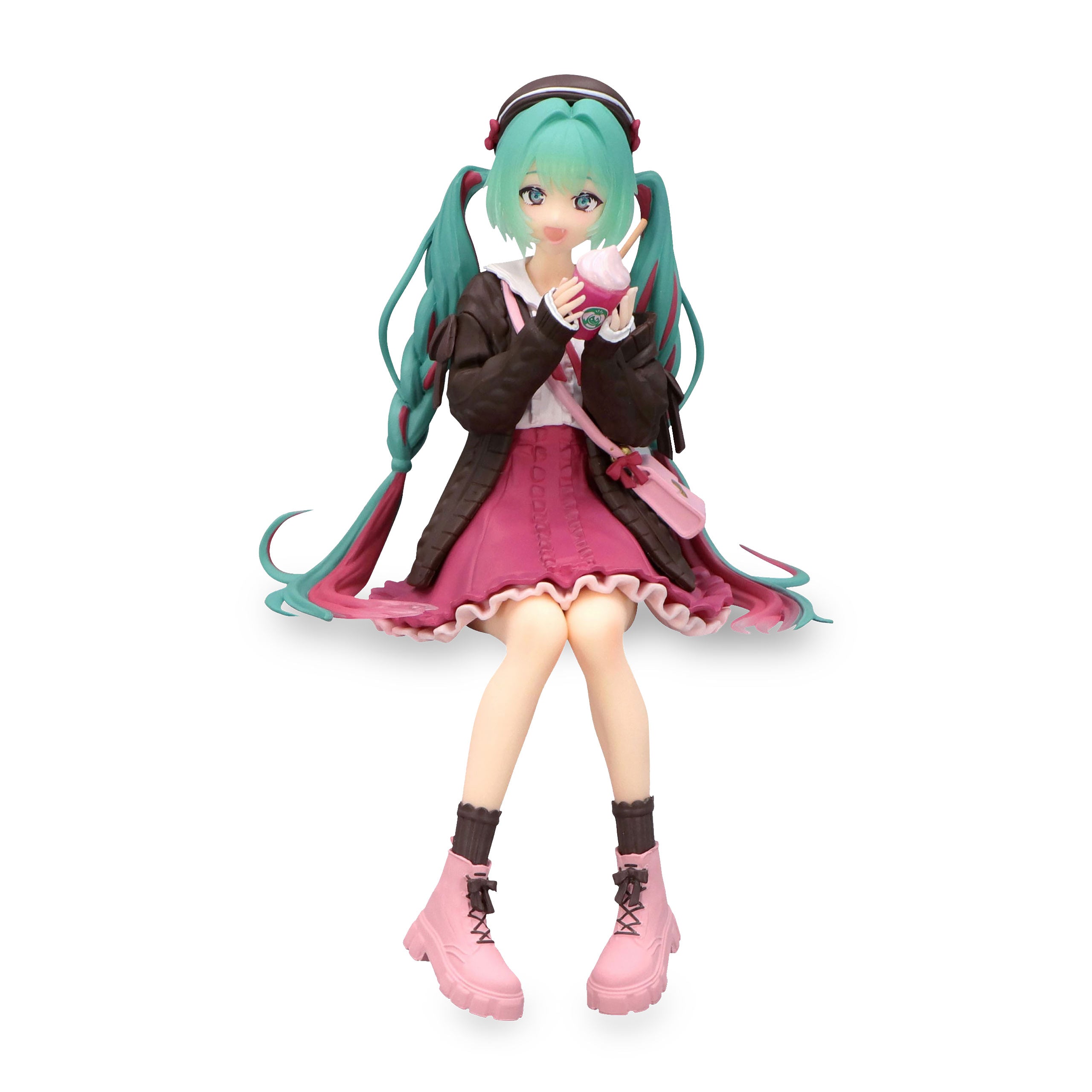 Product image Hatsune Miku - Autumn Date Pink Noodle Stopper Figure