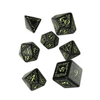 Product image Elvish RPG Dice Set 7pcs Glow in The Dark Edition