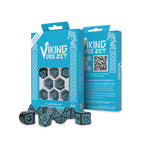 Product image Viking RPG Dice Set 7pcs black-blue