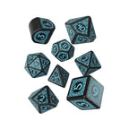 Product image Viking RPG Dice Set 7pcs black-blue