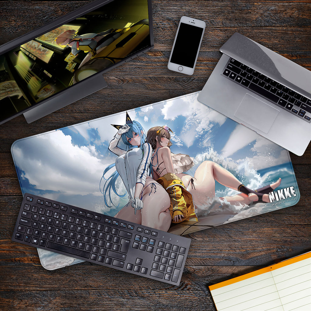 Product image Goddess of Victory: Nikke - Helmet & Anis Mousepad