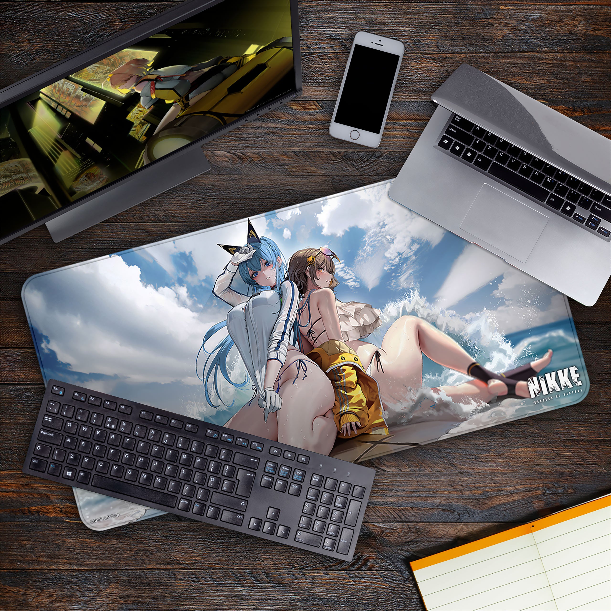 Product image Goddess of Victory: Nikke - Helmet & Anis Mousepad
