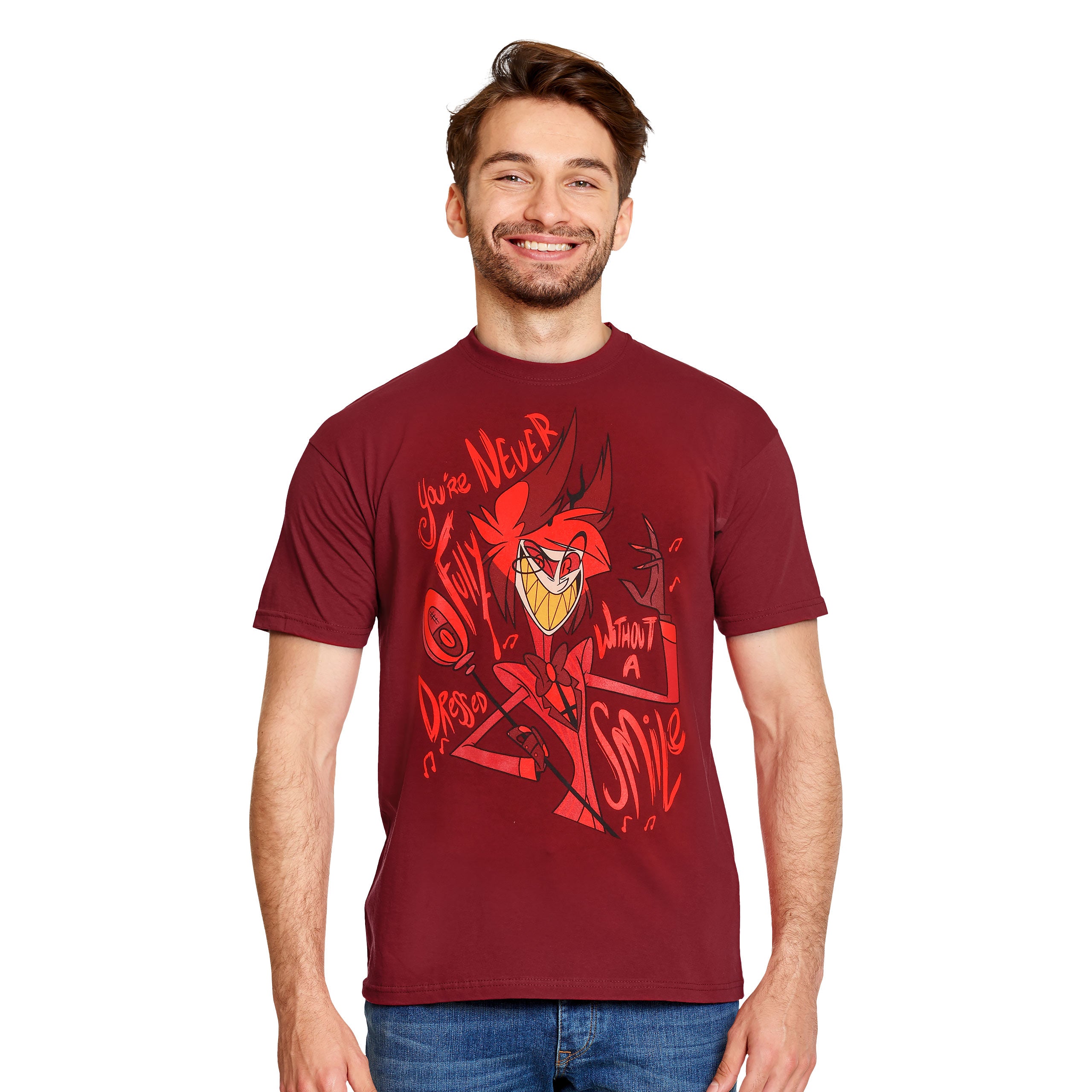 Product image Alastor T-Shirt for Hazbin Hotel Fans red