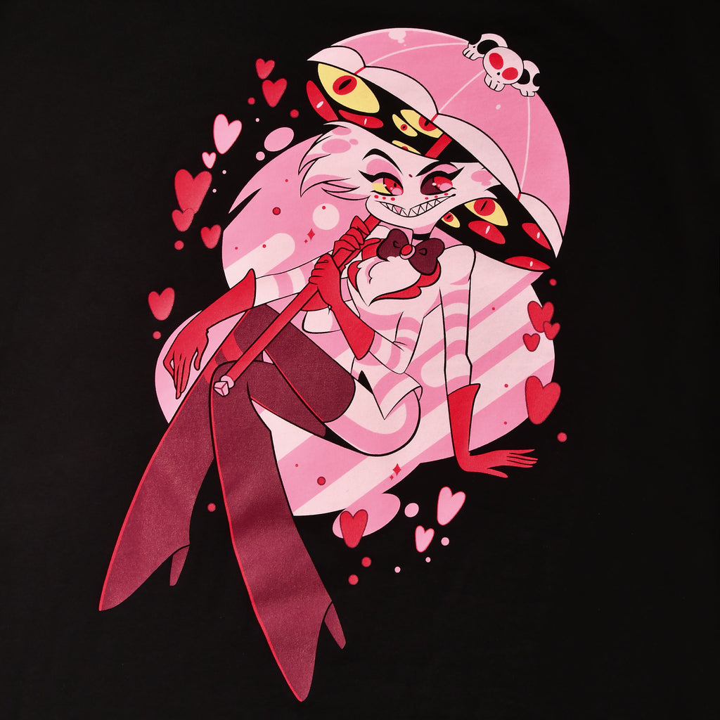 Product image Spider Demon Angel T-Shirt for Hazbin Hotel Fans Black