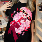 Product image Spider Demon Angel T-Shirt for Hazbin Hotel Fans Black