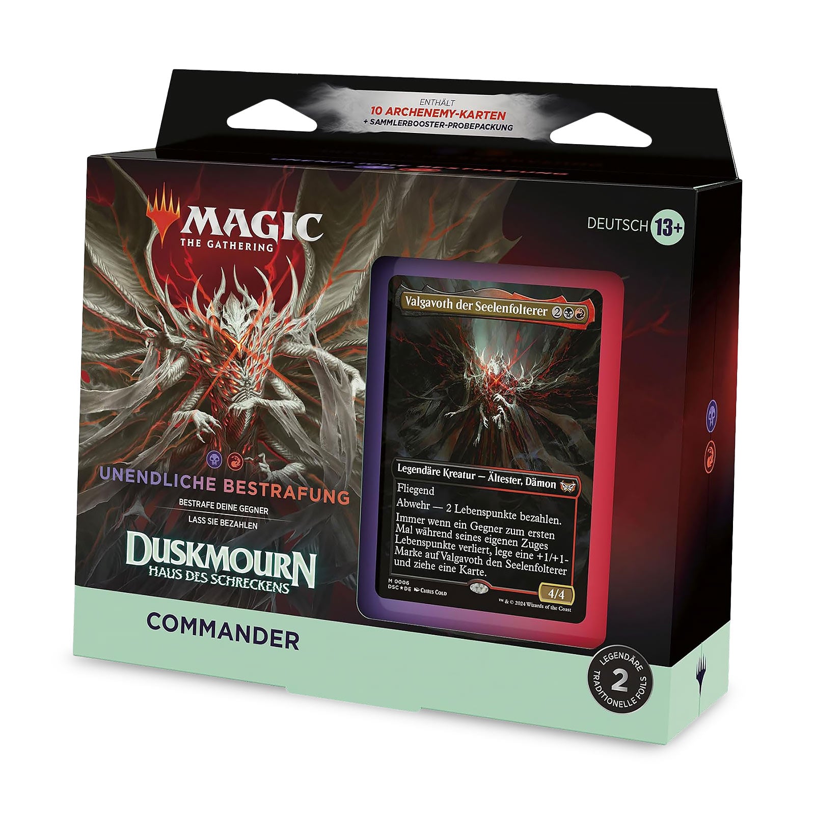 Product image Duskmourn: House of Horrors Commander Deck Infinite Punishment - Magic The Gathering