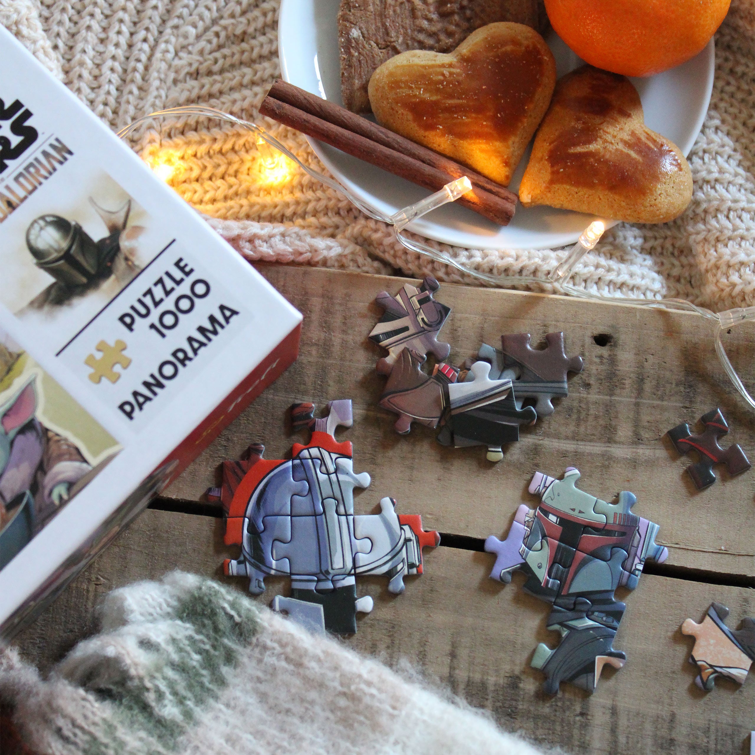 Product image Mandalorian with Grogu Puzzle - Star Wars The Mandalorian