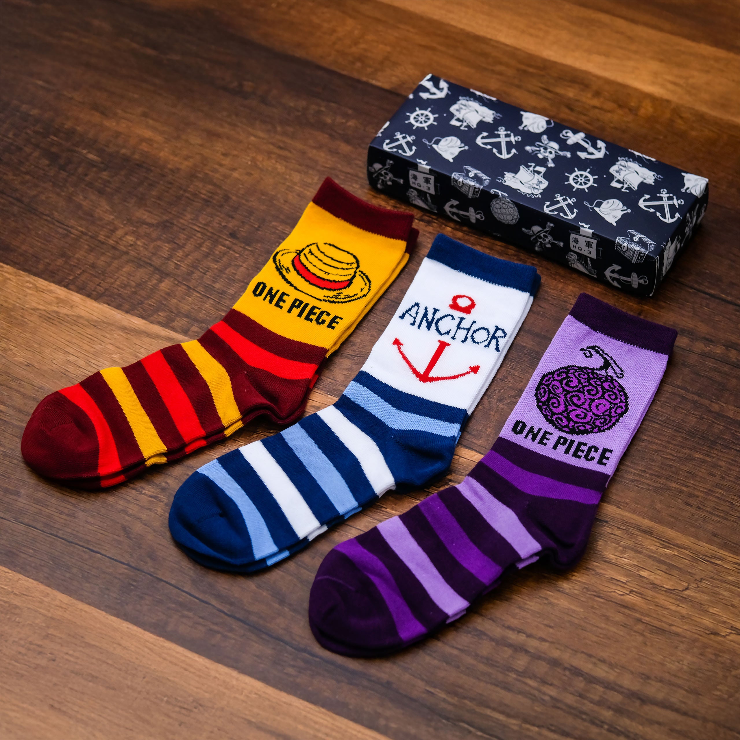Product image One Piece Socks 3-Pack in Gift Box