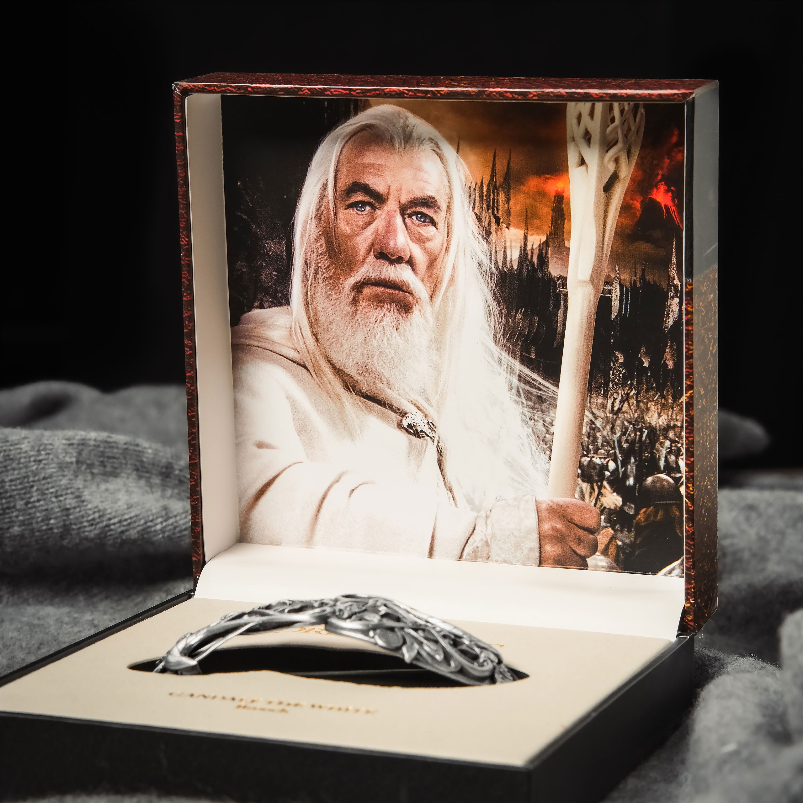 Product image Gandalf the White Brooch - The Lord of the Rings