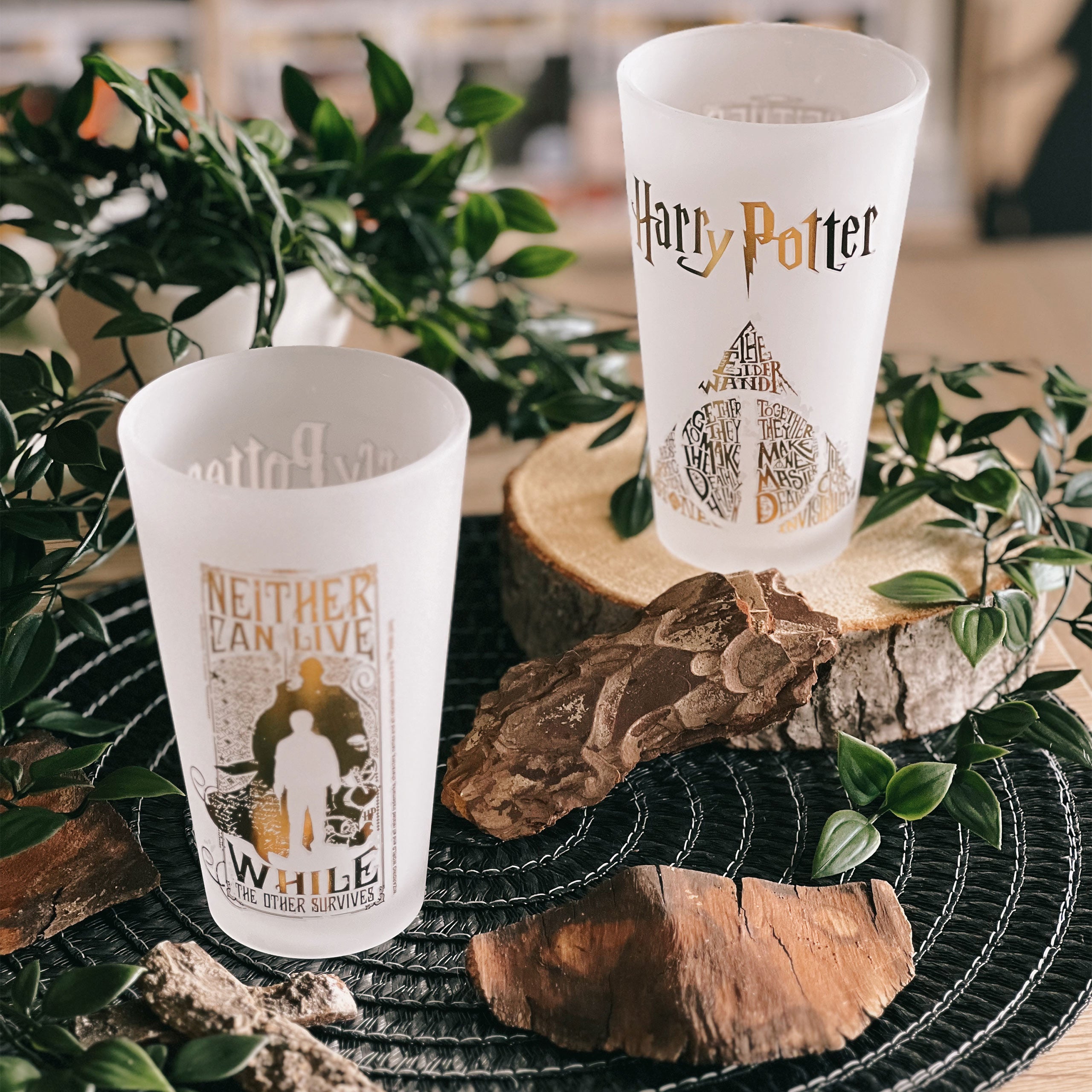 Product image Harry Potter - Deathly Hallows Glass Set of 2