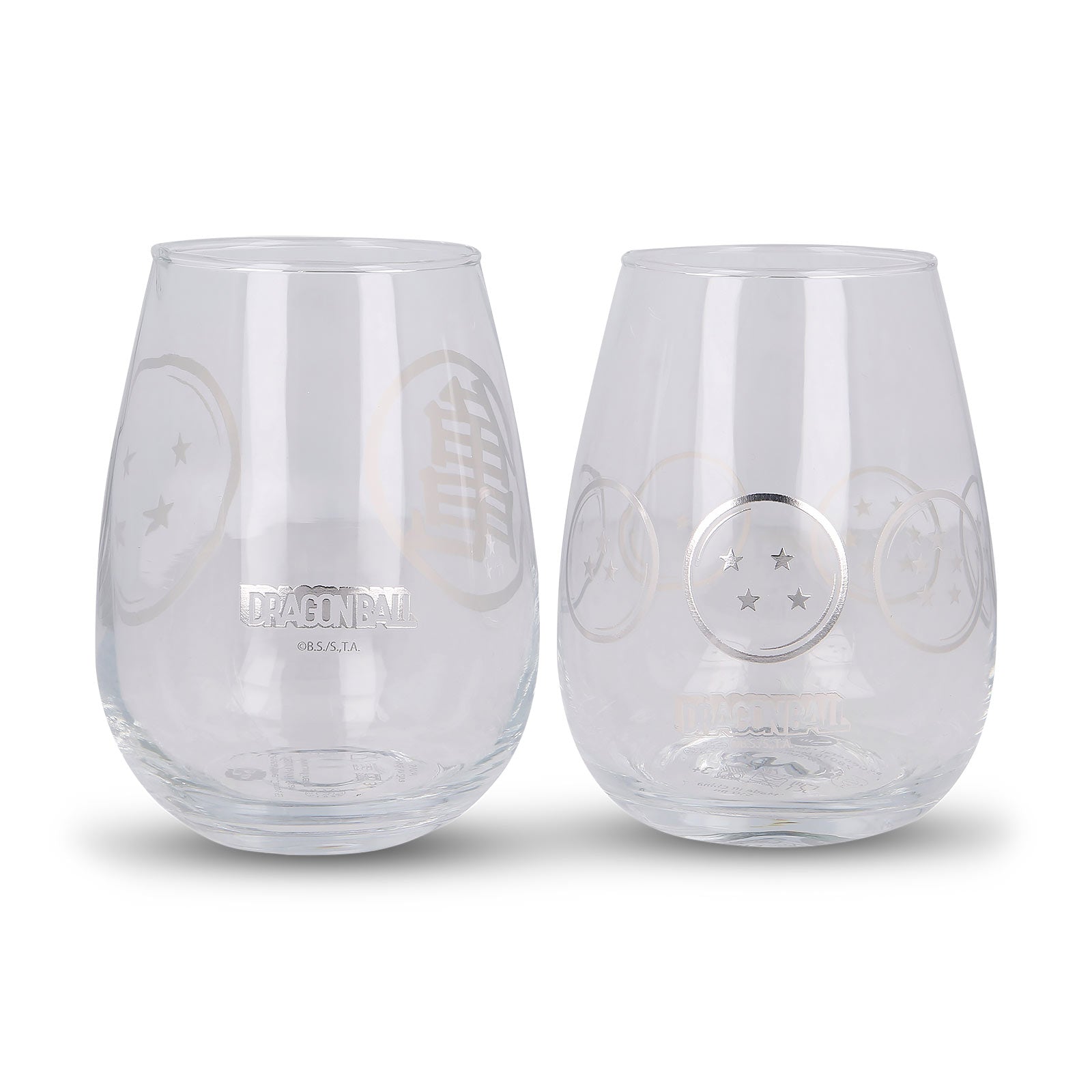 Product image Dragon Ball - Dragon Balls & Kame Symbol Glass Set of 2