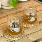 Product image Dragon Ball - Dragon Balls & Kame Symbol Glass Set of 2