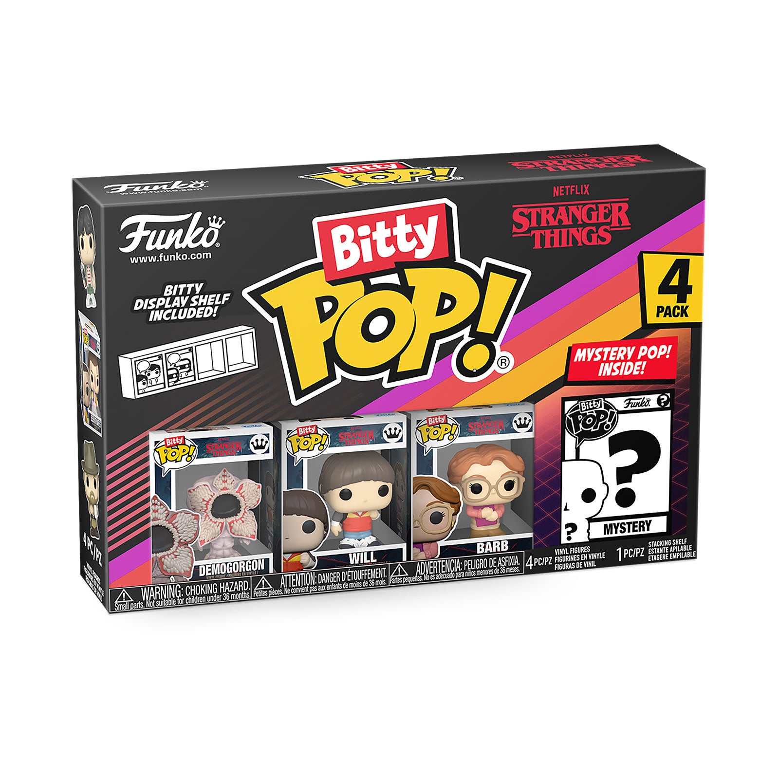 Product image Stranger Things - Funko Bitty Pop 4-piece Figure Set Series 1