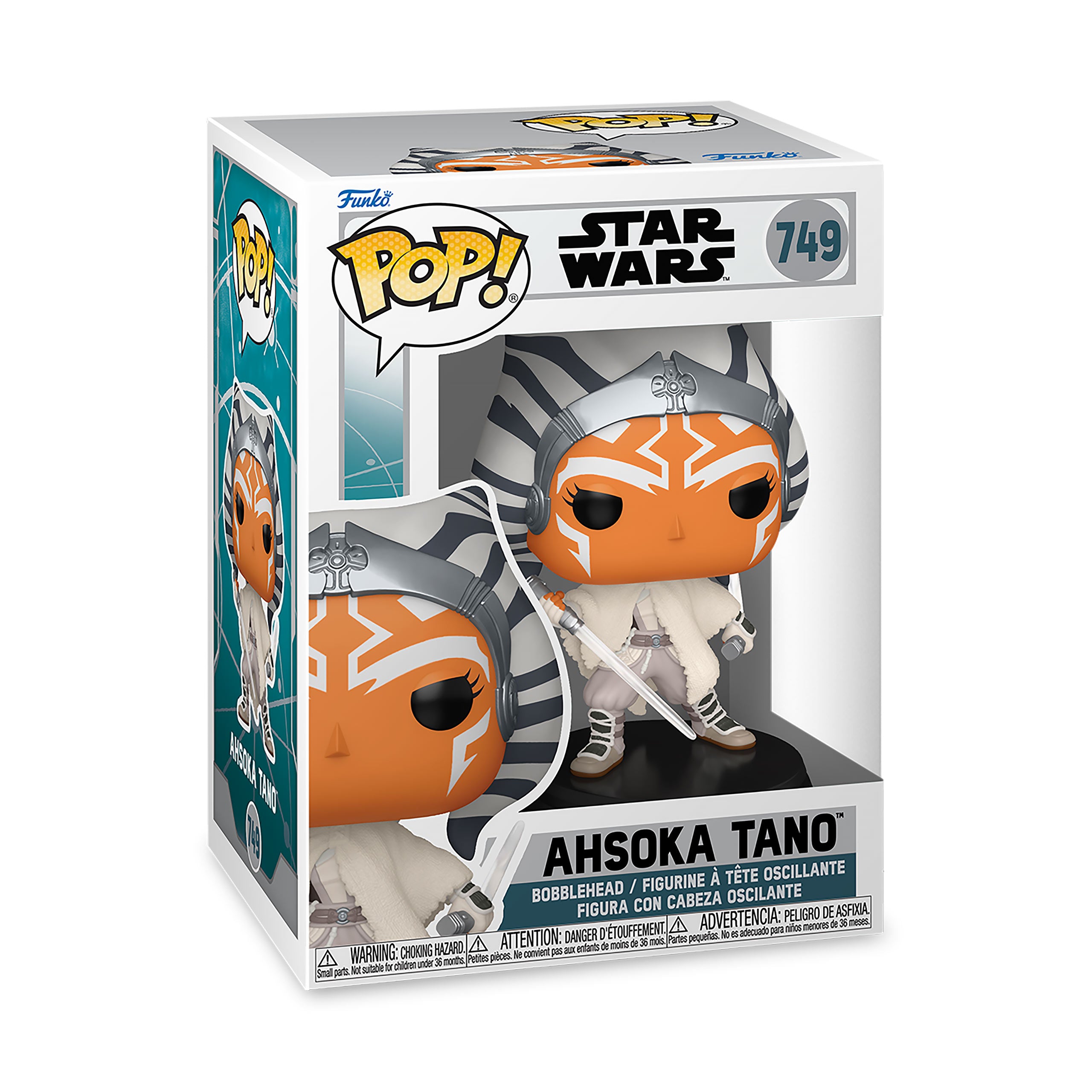 Product image Ahsoka Funko Pop Bobblehead Figure - Star Wars Ahsoka