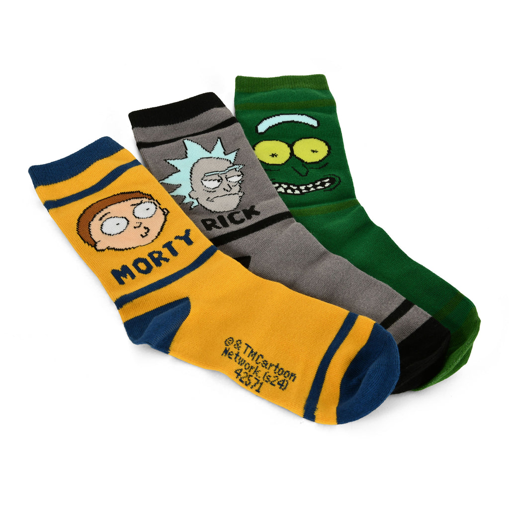 Product image Characters Socks 3-Pack in Gift Box - Rick and Morty