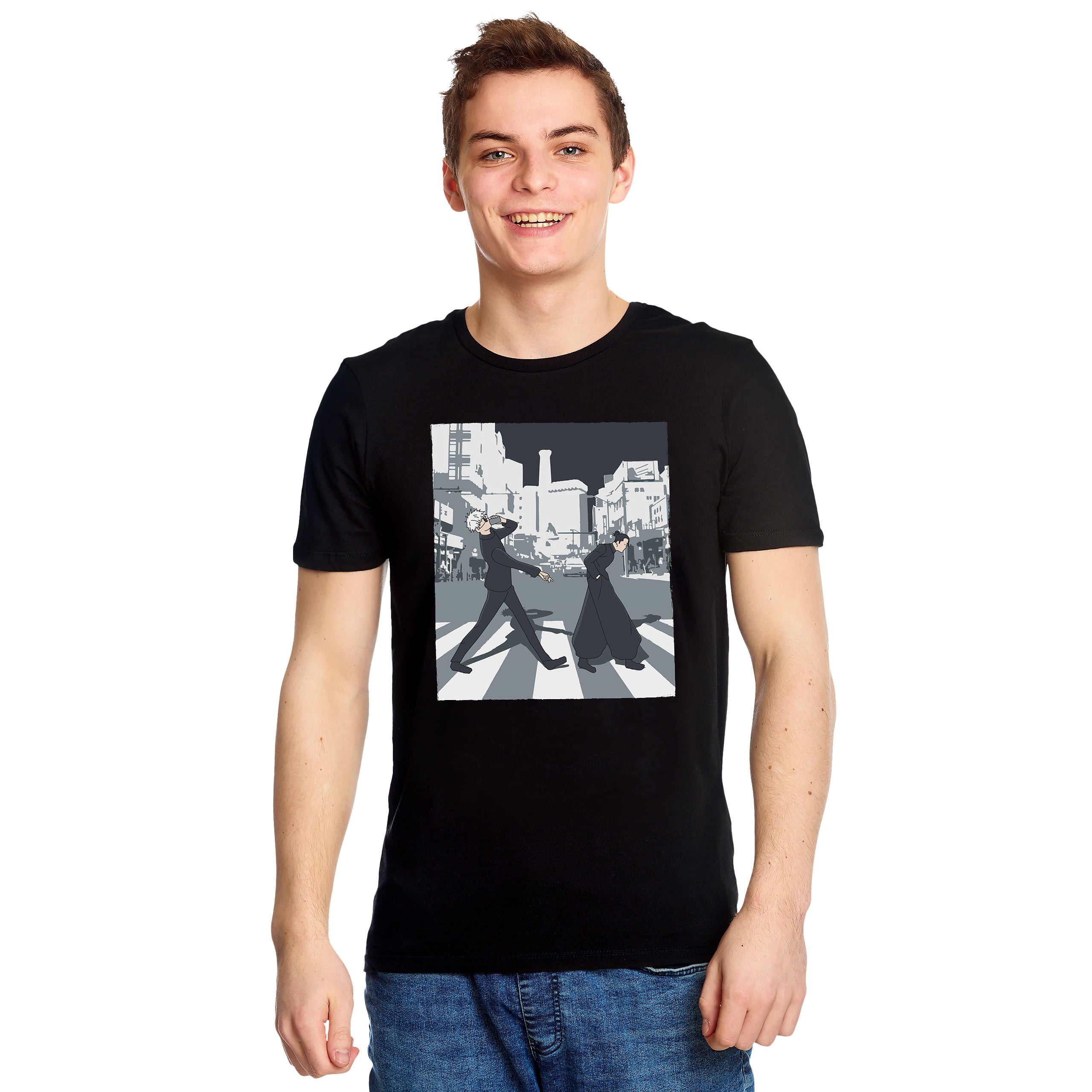 Product image Crosswalk T-Shirt for Jujutsu Kaisen fans black