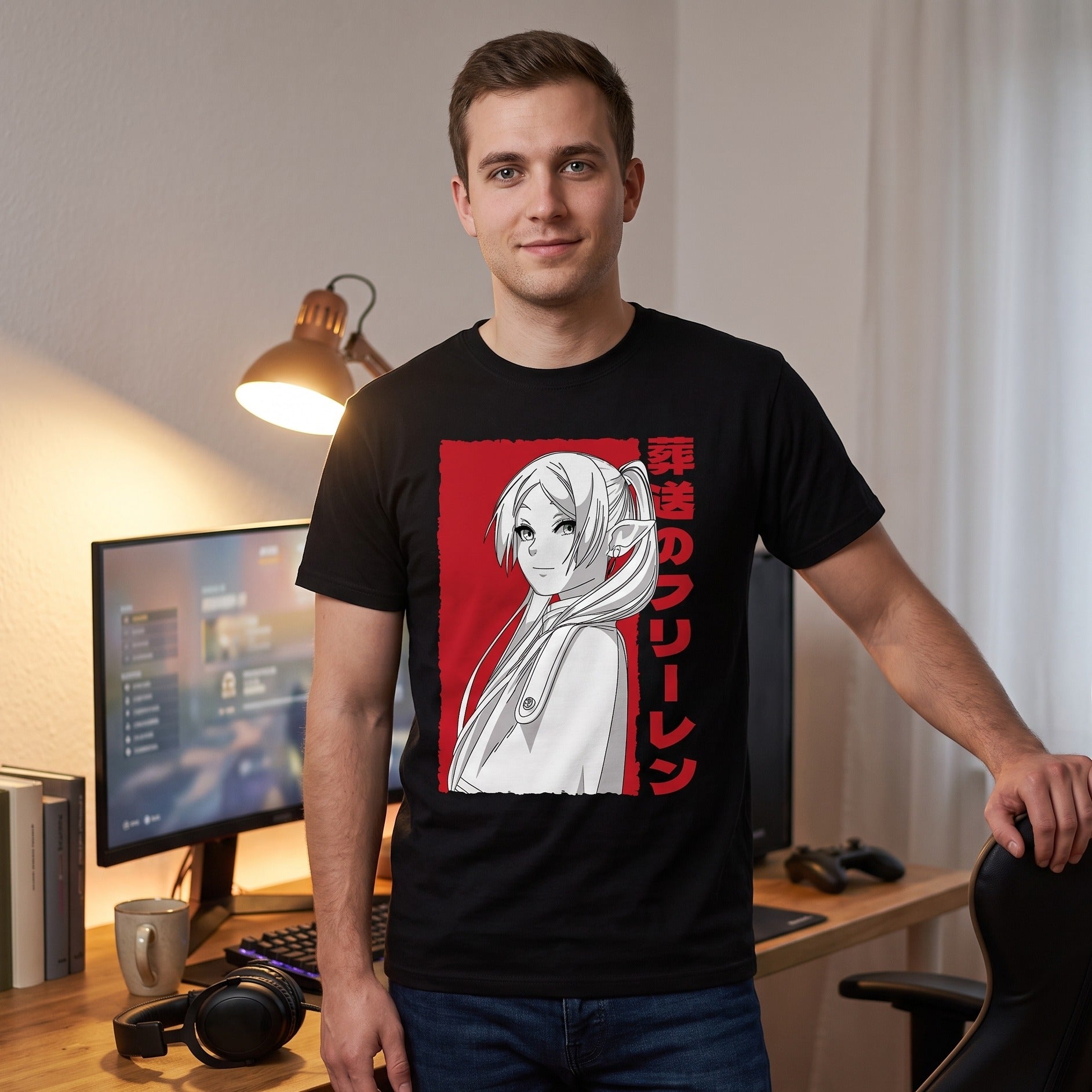 Product image Elf Mage T-Shirt for Freezing Fans black